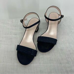 Elegant Navy Women's Sandals Size 8 1/2